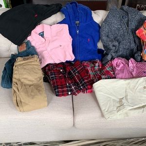 Polo button ups, hoodie, sweater, Polo jeans, sweats, Levi jeans size8